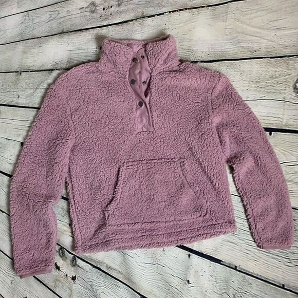 🔮 WALLFLOWER| Sherpa Pullover  - Picture 1 of 4